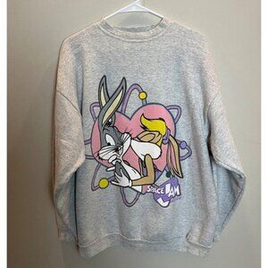 Vintage 1992 Space Jam Bugs and Lola Bunny Sweatshirt Size XL